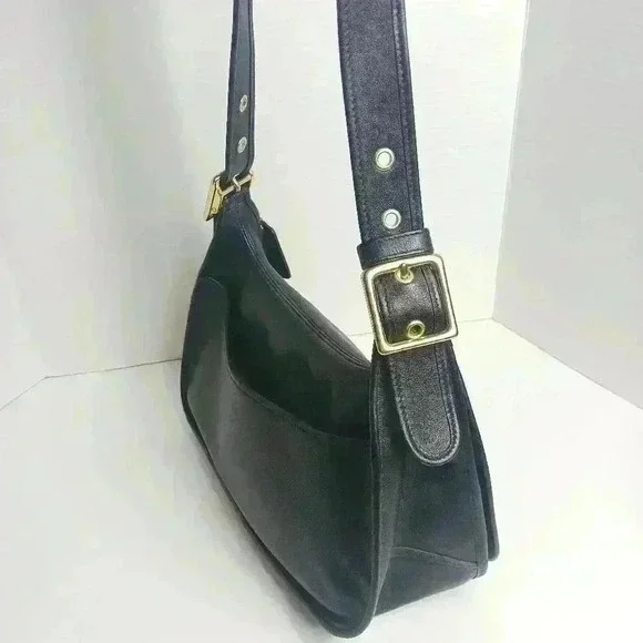 Rare Coach 9338 Legacy Crescent Leather Hobo Shoulder Bag EXCELLENT Condition - Picture 3 of 10